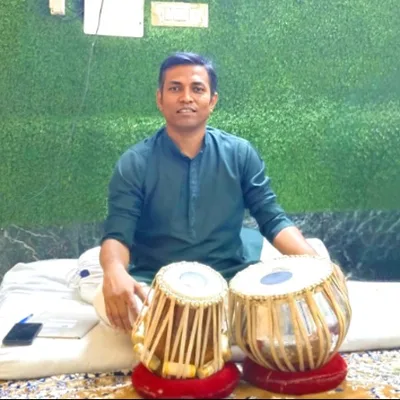 Acharya Chandan Kumar Thakur Tabla